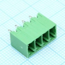 15EDGVC-3.5-04P-14-00AH, Разъемный клеммный блок на плату, 4 контакта. Серия 15EDGVC-3.5