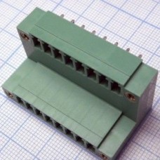 15EDGVTM-3.81-16P-14-00AH, Разъемный клеммный блок на плату, 16 контактов. Серия 15EDGVTM-3.81