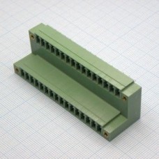 15EDGVTM-3.81-32P-14-00AH, Разъемный клеммный блок на плату, 32 контактов. Серия 15EDGVTM-3.81