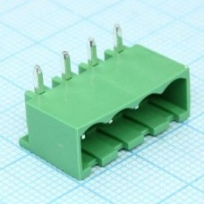 2EDGRC-5.0-04P-14-00AH, Разъемный клеммный блок на плату, 4 контакта. Серия 2EDGRC-5.0