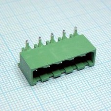 2EDGRC-5.0-05P-14-00AH, Разъемный клеммный блок на плату, 5 контактов. Серия 2EDGRC-5.0