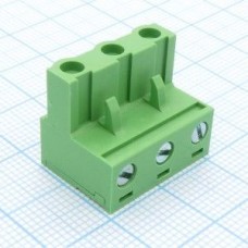 2EDGRC-7.5-03P-14-00AH, Разъемный клеммный блок на плату, 3 контакта. Серия 2EDGRC-7.5