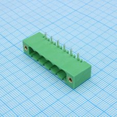 2EDGRM-5.08-06P-14-00AH, Разъемный клеммный блок на плату, 6 контактов. Серия 2EDGRM-5.08