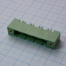 2EDGVM-7.62-04P-14-00AH, Разъемный клеммный блок на плату, 4 контакта шаг 7.62мм