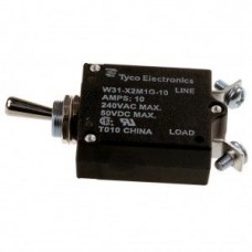 3-1393247-2, Тумблер 1 группа, 10A 240VAC/50VDC 2-Pin