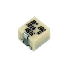 3214W-1-103E, Потенциометр многооборотный керметный 10кОм 0.25Вт SMD