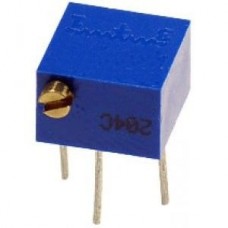 3266P-1-503LF, Потенциометр многооборотный керметный 50кОм 0.25Вт PC PIN