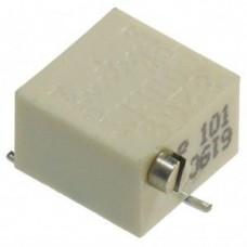 3269P-1-101LF, Потенциометр многооборотный керметный 100Ом 0.25Вт SMD