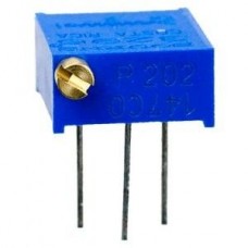 3296P-1-202LF, Потенциометр многооборотный керметный 2кОм 0.5Вт PC PIN