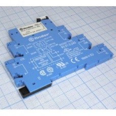 38.51.0.240.0060, Интерфейсный модуль, электромеханическое реле; 1CO 6A; контакты AgNi; питание 230-240В AC/DC; категория защиты IP20; винтовые клеммы