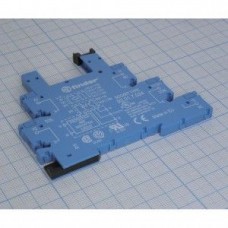 93.01.7.024, Розетка  с защитным модулем на DIN-рейку для реле 34.51 на 12VDC, 24 VDC