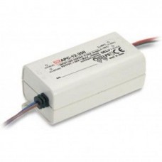 APC-12-350, AC-DC, 12.6Вт, токовый выход, вход 90…264В AC, выход 350мА/9…36В, изоляция 3750В AC, в кожухе 77х40х29мм, -30…+70°С