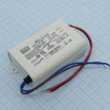 APC-25-500, AC-DC, 25.2Вт, токовый выход, вход 90…264В AC, выход 500мА/15…50В, изоляция 3750В AC, в кожухе 84х57х29.5мм, -30…+70°С