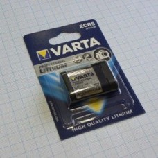 Батарея 2CR5    Varta, Элемент питания литиевый