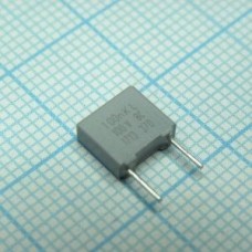 BFC237021104, Пленочный конденсатор 0,1мкФ 100VDC/63VAC ±10% 7,2х2,5х6,5мм 105°C