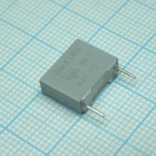 BFC237221224, Пленочный конденсатор 0,22мкФ 100VDC/63VAC ±10% 12,5х4х10мм 105°C