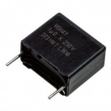 BFC237341105, Пленочный конденсатор 1мкФ 250VDC/160VAC ±10% 17,5х8,5х15мм 105°C