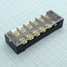 Блок зажимов TB-2506, Блок зажимов 25А,600В 6 клемм