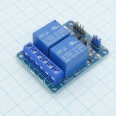 C02-Модуль реле 2 канальный, АС250V, DC 5V,10А