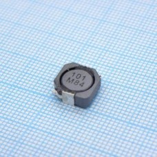 CDRH104RNP-101NC, Силовая SMD индуктивность 100uH ±30% 1.33A 0.225Om c магнитным экраном