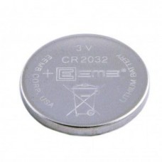 CR2032, Li, MnO2 батарея типоразмера R20, 3В, 0.21Ач, стандартная форма, -20...60 °C