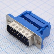 DS1036-15MPU2PX-YT, Вилка 15 pin на шлейф