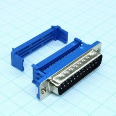 DS1036-25MPU2PX-YT, Вилка 25 pin на шлейф