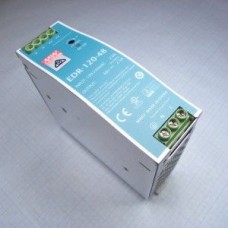 EDR-120-48, AC-DC, 120Вт, вход 90…264V AC, 47…63Гц /127…370В DC, выход 48В/2.5A, рег. вых 48…55В, изоляция 3000В AC, в кожухе на DIN-рейку 40х125.2х102мм, -20…+60°С