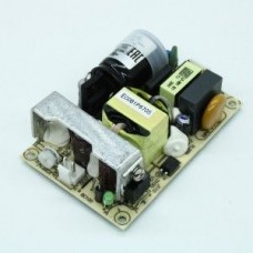 EPS-35-15, AC-DC, 36Вт, вход 85…264V AC, 47…63Гц /120…370В DC, выход 15В/2.4A, рег. вых 13.5…16.5В, изоляция 3000В AC, открытая плата 76.2х50.8х24мм, -30…+70°С