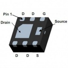 FDMA291P, Полевой транзистор, P-канальный, 20 В, 6.6 А