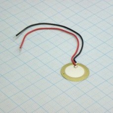 FML-20T-4.5A1-100, Пьезо-элемент 4.5kHz  Cсоб=24nf  D=20.0  t=0.3 длина выводов 100мм