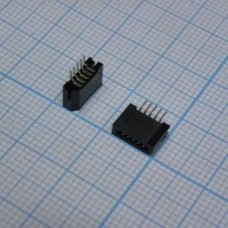 FPA-WL2-05-LF (1.0мм), Разъем для плоского шлейфа, 5 контактов, шаг 1.0мм, нижние контакты