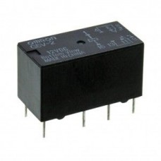 G5V-2-12DC, Signal Relay 12VDC 2A DPDT( (20.5mm 10.1mm 11.5mm)) THT