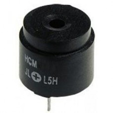 HCM1612A, Звукоизлучатель электромагнитный, +12V d=16mm 85db/60mA h=14  2.4kHz