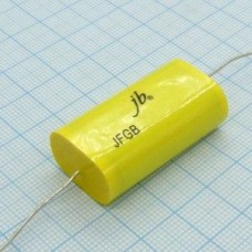 JFGB-250-10 ±10%, 250V-10uF / 37,5*26,5 /-40°+105°,аксиальные