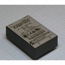 KAM1505, AC-DC, 15Вт, выход 5В/3A, рег. вых=±10%Uном, вход 85…265V AC, 47…63Гц / 120...370V DC ,  изоляция 3000V AC, в кожухе 76х51х23мм, -20…+50°С