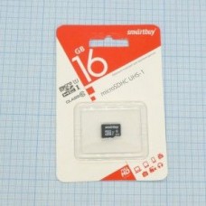 Карта памяти MicroSDHC 16GB 10 класс, Карта памяти MicroSDHC 16GB 10 класс