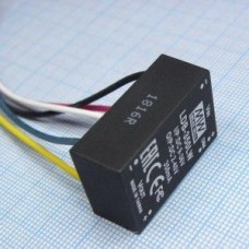 LDB-350LW, DC/DC LED повышающий/понижающий, вход 9…36В, выход 2…40В/0.35А, КПД до 91%, вход On/Off/DIMM, 31.8x20.3x12.2мм, проводные выводы, -40…71°C, пластик