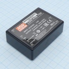 LDH-45B-700, DC/DC LED повышающий, вход 18…32В, выход 21…64В/0.7А, КПД до 95%, вход On/Off/DIMM, 75x53x22.7мм, DIP, -40…70°C, пластик