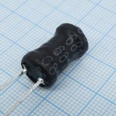 LGB-X1016-681K, Радиальная индуктивность 680uH 0.8A 0.88Ohm DCR p=6.5mm