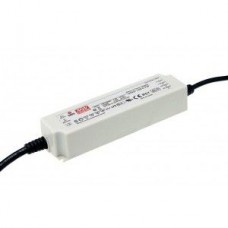 LPF-60D-12, AC/DC LED CC, 60Вт, вход 90…305В AC, 47…63Гц /127…431В DC, выход 7.2…12В/5A, ККМ, изоляция 3750В AC, в кожухе 162.5х43х32мм, -40…+80°С, IP67, димминг