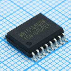 MBI5168GDW-A, Драйвер Led; 8 каналов; Iвых= 5-120mА; 25MHz; PWM; PrecisionDrive; Uп=5v