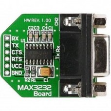 MIKROE-602, Interface Development Tools MAX3232 (MAX3232) ADAPTER BOARD