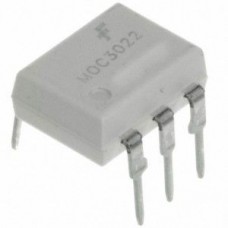 MOC3022VM, OPTOISOLATOR 5.3KV TRIAC 6DIP