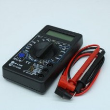 Мультиметр DT-830B, Тест диодов, транзисторов, измерение тока, напряжения, сопротивления и других параметров.