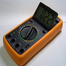 Мультиметр DT-9205A, Для измерения тока, напряжения, сопротивления, параметров диодов и транзисторов