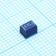 NL453232T-470J-PF, Inductor RF Chip Unshielded Wirewound 47мкГн 5% 2.52МГц 50Q-Factor Ferrite 140мА 5Ом по постоянному току 1812 лента на катушке