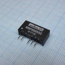 NMF0505SC, Преобразователь DC-DC на печатную плату  вход 5В выход 5В 6pin SIP