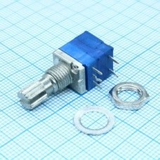 PTR901-2015K-B103, Потенциометр непроволочный 10кОм 0.05Вт линейный