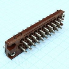 РП10-30 З вилка, Соединитель  низкочастотный, прямоугольный, внутреннего монтажа
